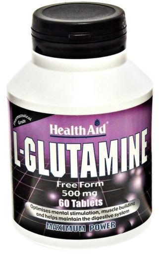 HealthAid L Glutamine 500 mg 60 Tabletten