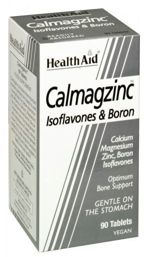 HealthAid Calmagzinc Isoflavonen en Boron 90 Tabletten