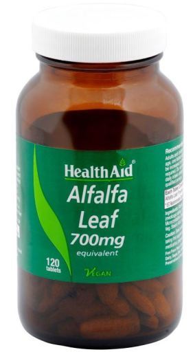 HealthAid Alfalfablad 700 mg 120 tabletten