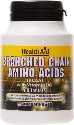 HealthAid BCAA vertakte keten aminozuren 60 tabletten