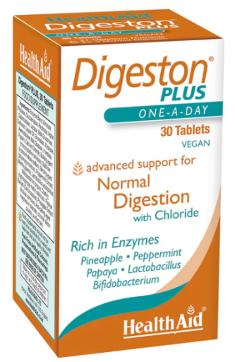 HealthAid Digeston Plus Rijk aan Enzymen 30 Tabletten