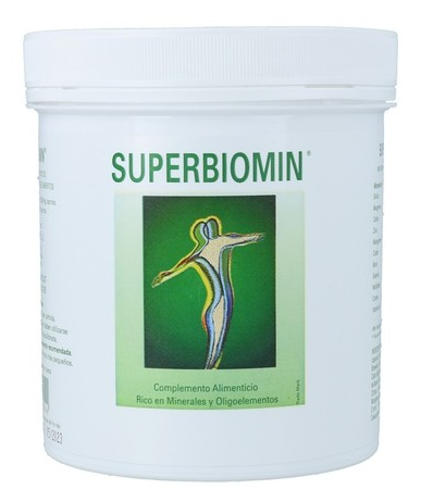 SuperBiomin Gesteentepoeder Mineralen en Sporenelementen 425 Capsules