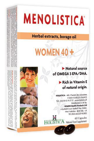 Hol&iacute;stica Menolistica 60 capsules