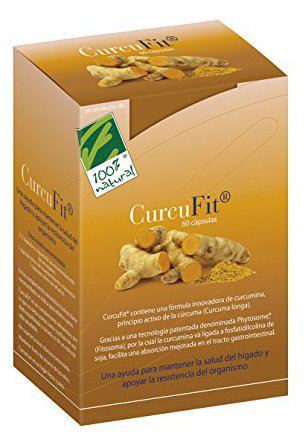 100% Natural CurcuFit 60 capsules