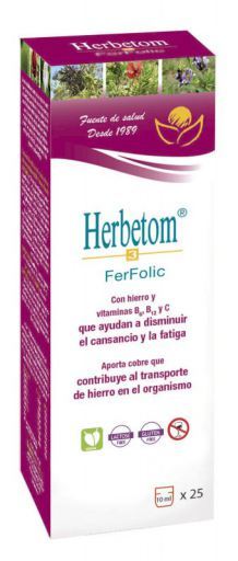 Bioserum Herbetom 3 Ff IJzer 250 ml