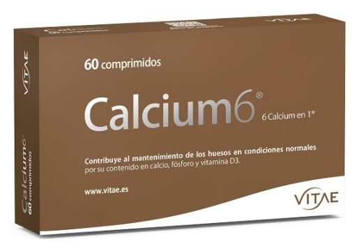 Vitae Calcium6 voedingssupplement 60 tabletten