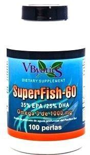 Vbyotics Superfish 60 (Epa 35%-Dha 25%) 100 Parels