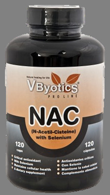 Vbyotics Nac (N-Acetylcis,selenium,querc) 120 Capsules