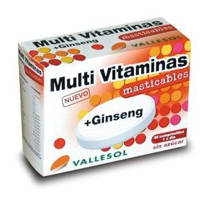 Vallesol Multivitaminen + Ginseng 24 Tabletten
