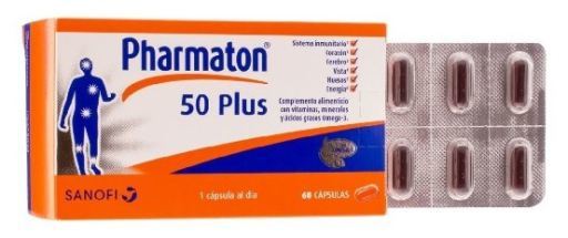 Pharmaton Pharmaton Plus 50 capsules