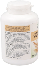 Biergist en tarwekiemen 200 tabletten