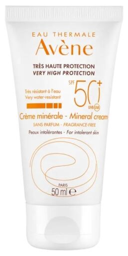 Av&egrave;ne Zonnebrandcr&egrave;me voor intolerante huid SPF 50 50 ml