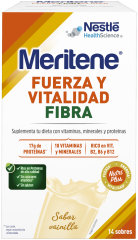 Meritene Vanille Vezel 14x35 gr Meritene Vanille Vezel 14x35 gr