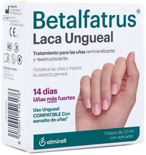 Almirall Betalfatrus Remineraliserende en Herstructurerende Nagellak 3,3 ml