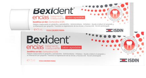 Isdin Bexident Gums Tandpasta Gel Adjuvante Behandeling 75 ml