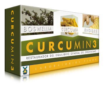 Laboratorios Tegor Curcumine 3 voedingssupplement 30 tabletten