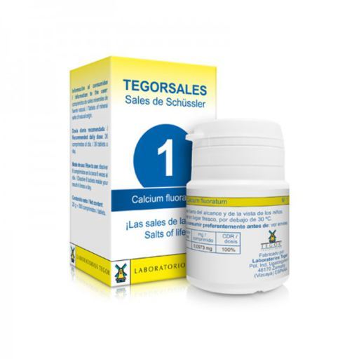Laboratorios Tegor Calciumfluoride vitamine d6 tegorsal N1 350 tabletten