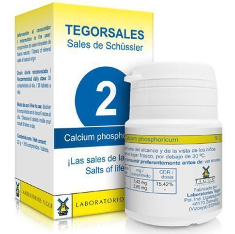Laboratorios Tegor Calcium Fosfor Vitamine D6 Tegorsalesl N2 350 Tabletten