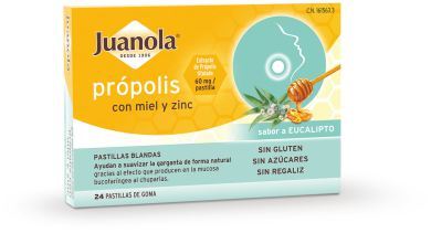 Juanola Honing en zinkpropolis zachte prikkers