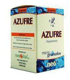 Neovital Health Zwavel Microgranulaat 50 Capsules