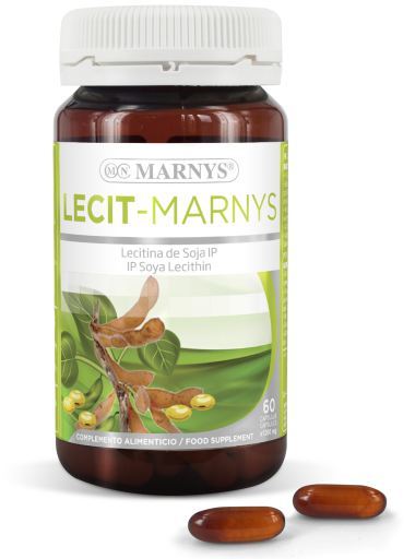 Marnys Soja Lecithine 1200 mg 60 capsules