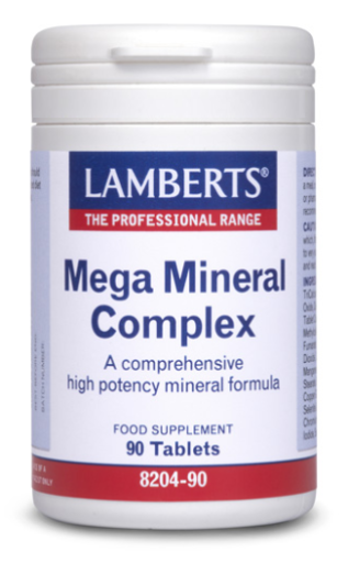 Lamberts Geaminocheleerd Mega Mineral Complex 90 tabletten