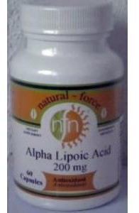Nutriforce Alfa Liponzuur 200 mg 60 capsules