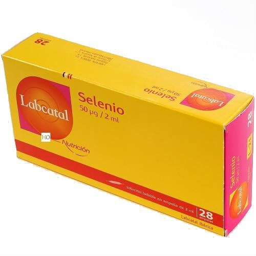 Labcatal Selenium Ampullen 28 stuks