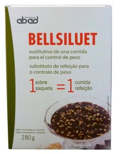 Kiluva Bellsiluet Chocolade Custard met Crocanti 5 Enveloppen