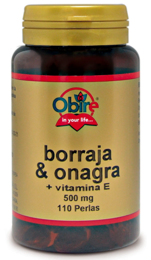 Obire Borage en teunisbloem 500 mg 110 parels