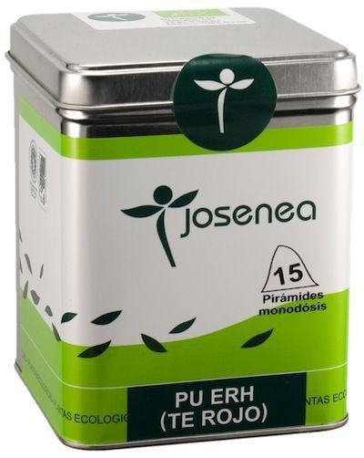 Josenea Rode thee blik 15 zakjes