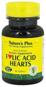 NaturesPlus Harten Foliumzuur - 90 Tabletten