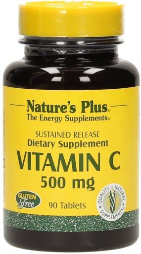 NaturesPlus Vitamine C met Rozenbottel 500mg 90 Tabletten