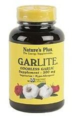 NaturesPlus Garlite Geurloos Knoflook Vegetarisch Supplement - 90 Capsules