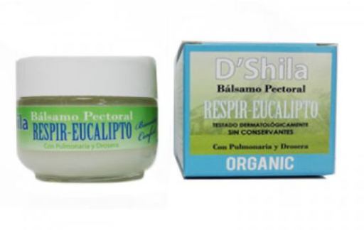 D'Shila Eucalyptus Respir borstbalsem 50 ml