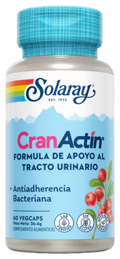Solaray Cranactin 60 plantaardige capsules