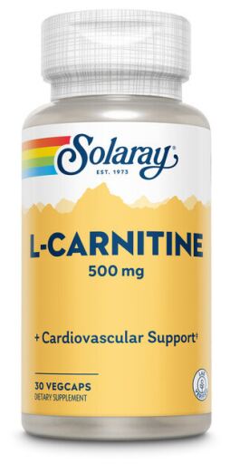 Solaray L-carnitine 500 mg 30 capsules
