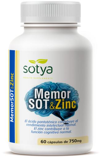 Sotya Memor Sot & Zink 60 Capsules