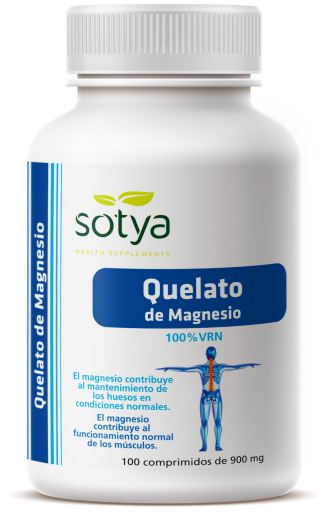 Sotya Magnesiumchelaat 900 mg 100 Comp