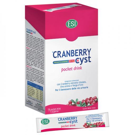 Trepat Diet Cranberry Cyst Pocket Drink 16 stuks