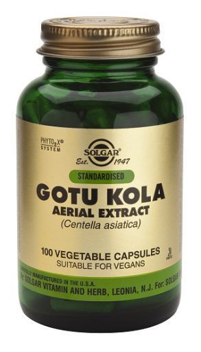 Solgar Gotu Kola SFP Centella Asiatica 100 capsules