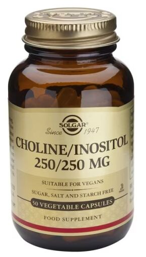 Choline-inositol 250/250 mg 50 capsules