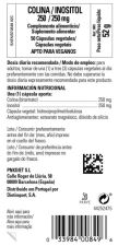 Choline-inositol 250/250 mg 50 capsules