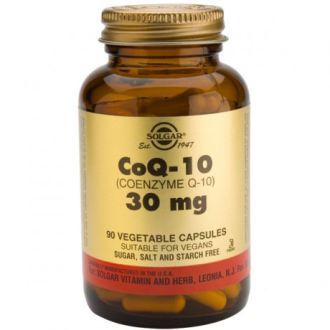Solgar Co-enzym Q10 30 mg 90 Plantaardige capsules
