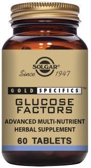 Solgar Goud Bijzonderheden Glucose Factoren 60 Tabletten