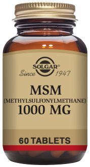 Solgar MSM Methylsulfonylmethaan 1000 mg 60 capsules