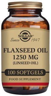 Solgar Lijnolie 1.250 mg 100 Parels