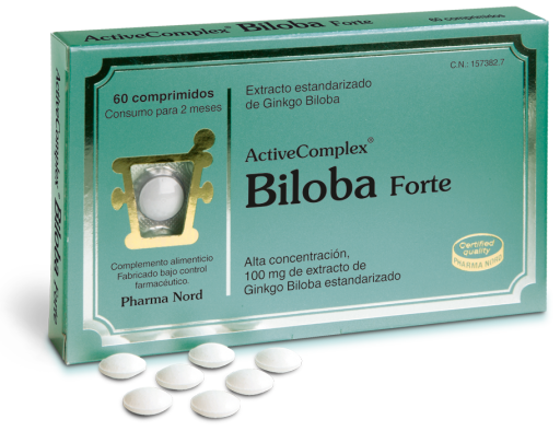 Actief Complex Biloba Forte 60 Tabletten