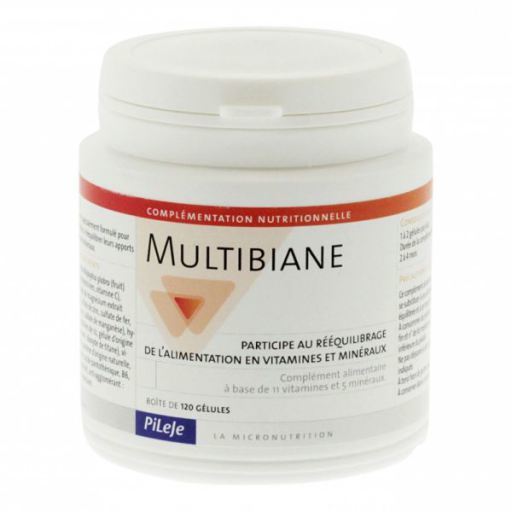Pileje Multibiane 120 capsules