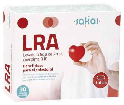 Sakai LRA Rode Gist Rijst 30 Capsules